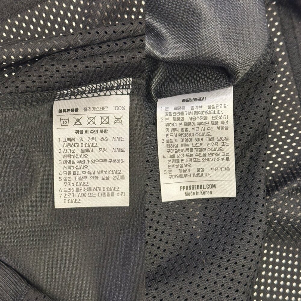 (NWOT) BASE CREAM x PPRN ‘KUKA’ Korea Unisex Football Jersey (Black) - Picture 16 of 16